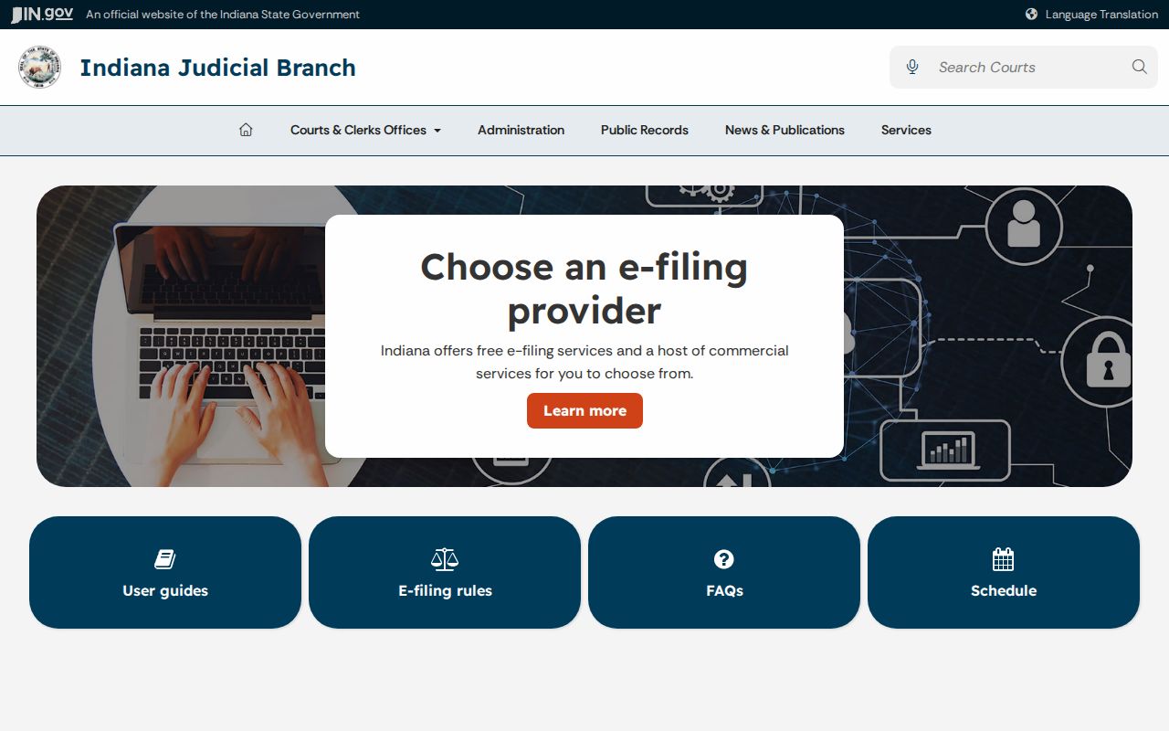 Clinton County court dates e-filing source