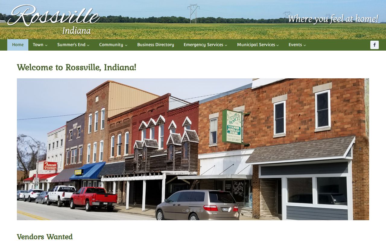 Official Town of Rossville government website